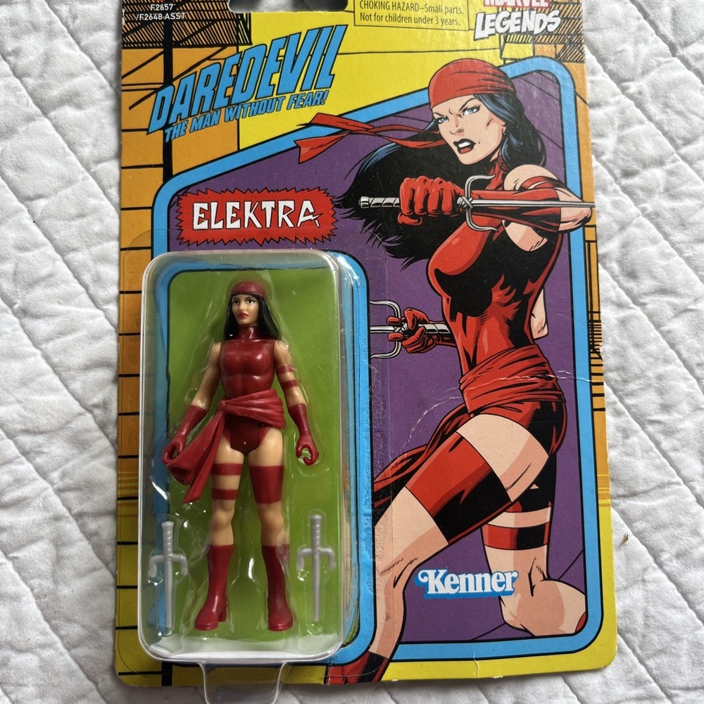 Hasbro Kenner Marvel Legends Retro Action Figure Elektra